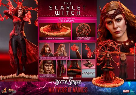 The Scarlet Witch Comes to Hot Toys with Doctor Strange 2 Reveal