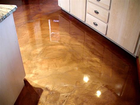 Metallic Epoxy Kitchen Floor - Flooring Tips