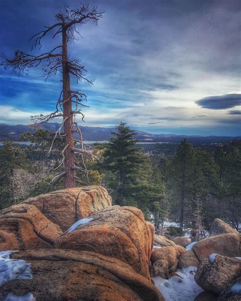Castle Rock Trail Big Bear CA US : r/hiking