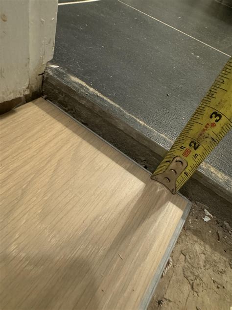 Thoughts on how to get this engineered hard floor transitioned to the ...