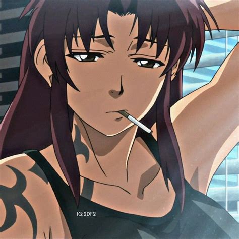 [ 𝐑𝐄𝐕𝐘 𝐈𝐂𝐎𝐍 ︎𝐁𝐋𝐀𝐂𝐊 𝐋𝐀𝐆𝐎𝐎𝐍 ] | Black lagoon anime, Black lagoon, Revy ...