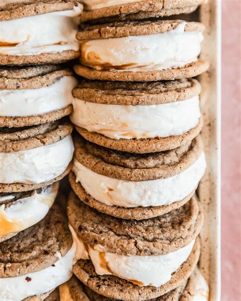 Caramel Coffee Ice Cream Sandwiches • Sunday Table
