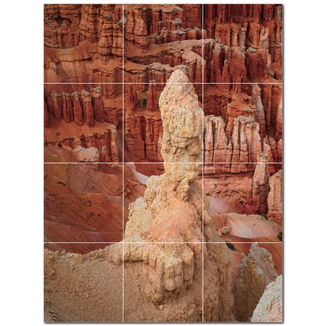 Picture-Tiles.com 36" x 48" Ceramic Canyon Photo Decorative Mural Tile ...