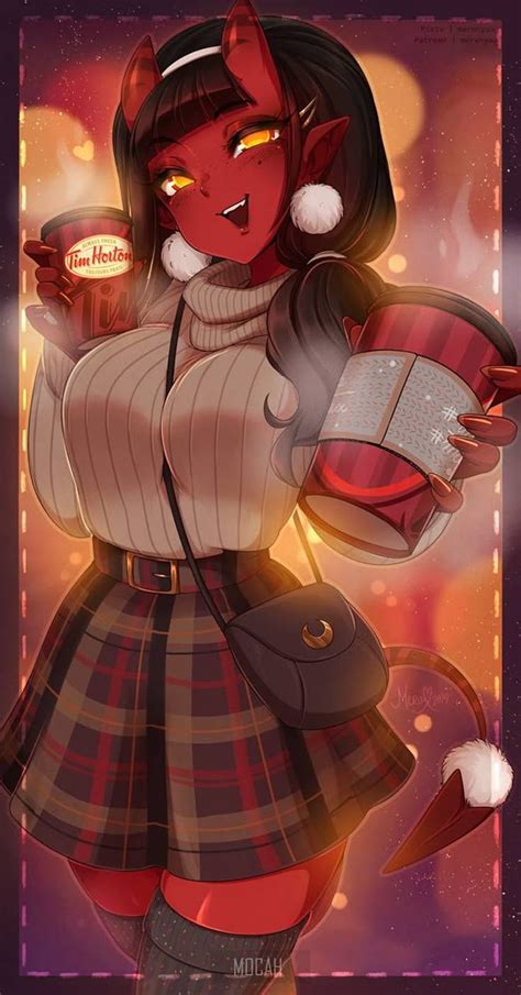 Meru the succubus ꒱⁠˖⁠♡ | Personagens de anime feminino, Garotas fofas ...