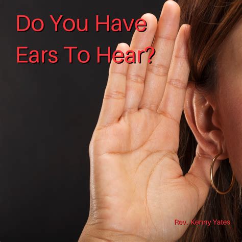 Do You Have Ears To Hear? - HoldToHope