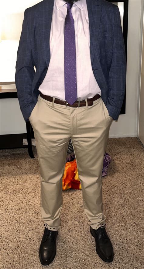 What tie to wear? Blue plaid sport coat w/ khakis | Men's Clothing Forums