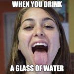 RILEY REID SWALLOW Meme Generator - Imgflip