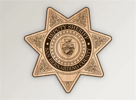 San Bernardino California Deputy Sheriff Badge SVG Vector Files | Vector911