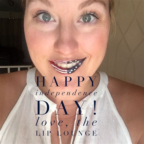 4th of July Lips The Lip Lounge on Facebook | Lips, Nose ring, Choker ...