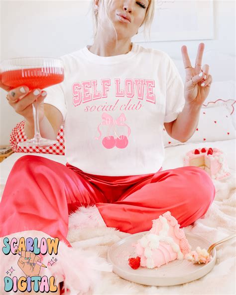 Self Love Social Club PNG Digital Design Download – Scarlow Digital