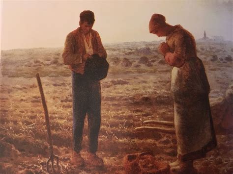 L'ANGÉLUS, Jean-François Millet, 1857 - 1859, Oil on canvas, Musée d ...