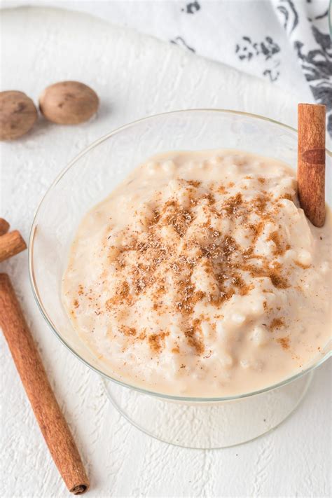 Creamy rice pudding – Artofit