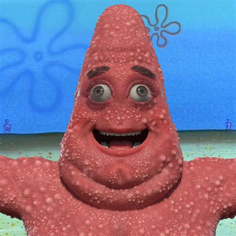 Patrick Star Who You Callin Pinhead