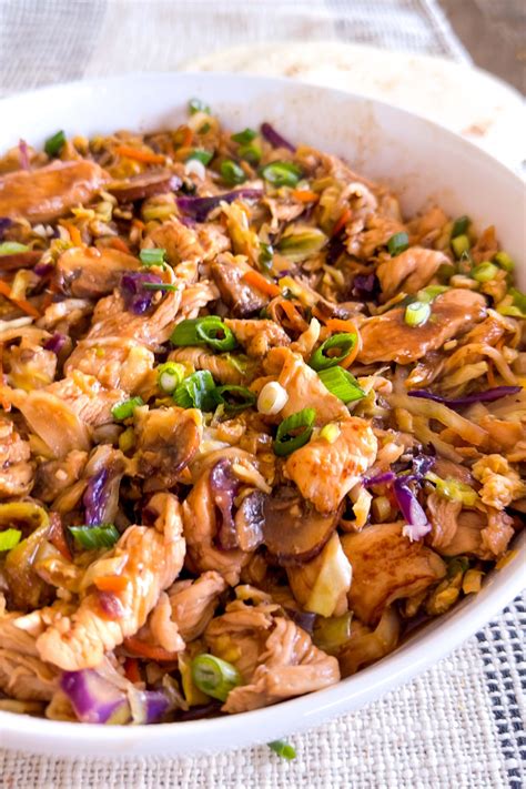 Moo Shu Chicken (or Pork!)