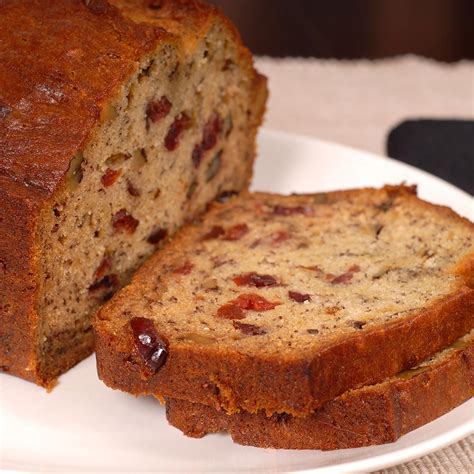 Cranberry Banana Nut Bread