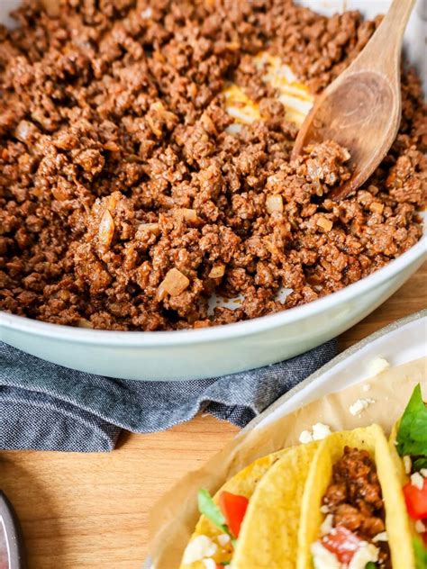 Best Ground Beef Taco Meat - Tara Teaspoon