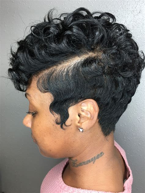 Perm Hairstyles For Short Black Hair - Fade Haircut Styles