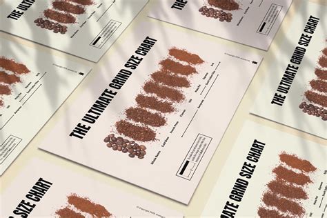 Aramse Ultimate Coffee Grind Size Chart (PDF) - ARAMSE