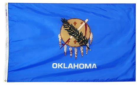 Oklahoma Flag. | Oklahoma state flag, Oklahoma flag, State flags