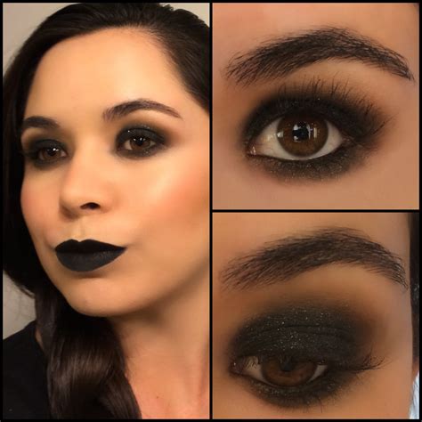 Gold And Black Smokey Eye