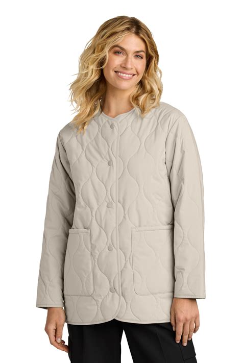Mercer+Mettle Embroidered Women's Quilted Liner Jacket | All Products ...