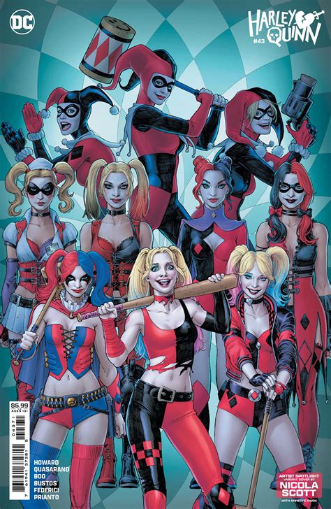 Harley Quinn #43 - Preview and Covers released by DC Comics