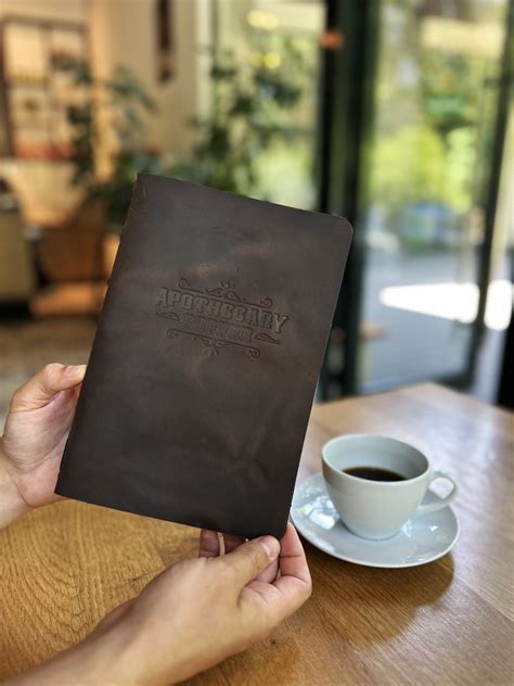 Leather Menu Cover, Restaurant Menu Cover, Cafe Bar Menu Covers, Menu ...