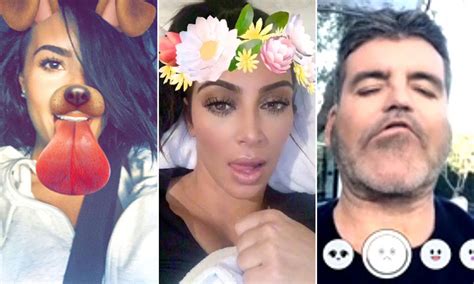 What's YOUR favorite Snapchat filter? Screen-licking dog and flower ...