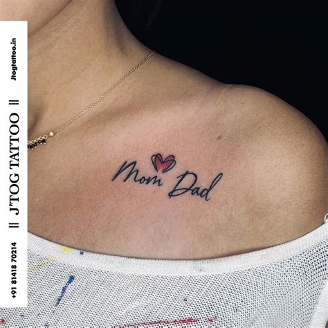 26 Heartfelt Mom and Dad Tattoos that Celebrate Family Love - Sacred Joanne