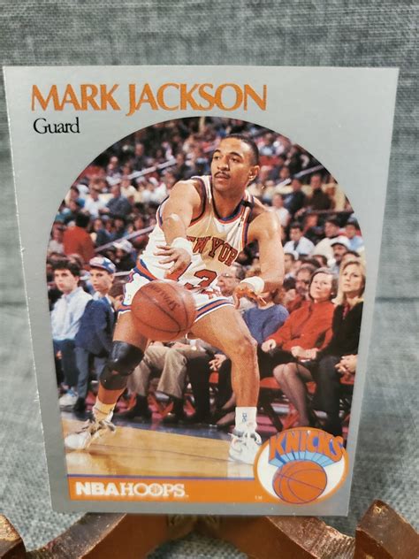 1990-91 Hoops Mark Jackson Basketball Card #205 (2) Menendez Brothers ...