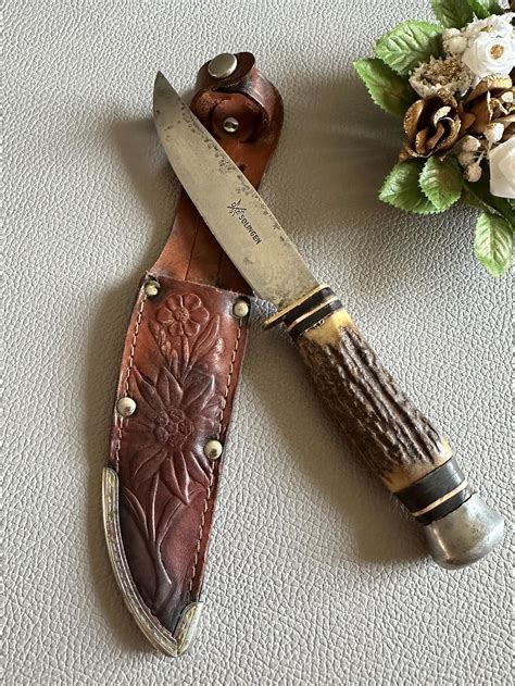Vintage Hunting Knife Solingen Germany - Etsy