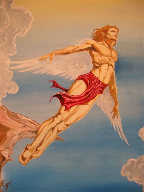 The Flight Of Icarus Painting at PaintingValley.com | Explore ...
