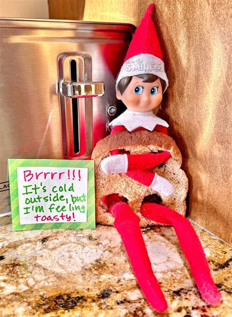 Elf On The Shelf Toasty Printable | Gerald Printable