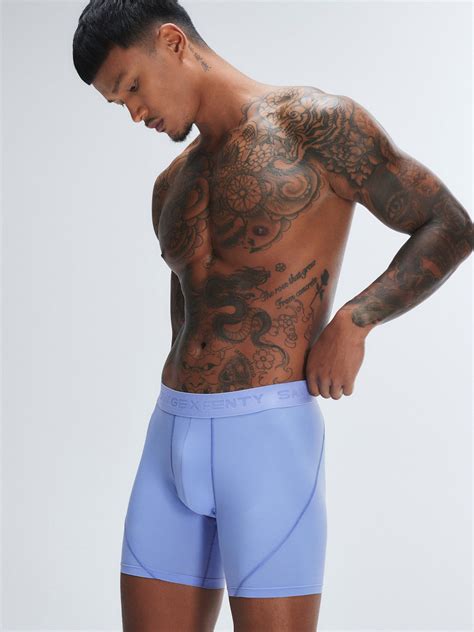Shadow Fit Boxer Briefs in Blue | SAVAGE X FENTY