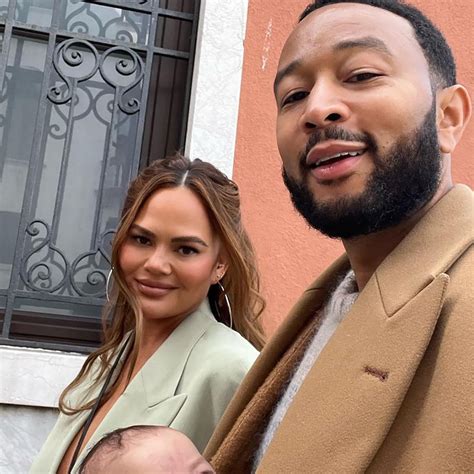 John Legend Adorably Carries Baby Girl Esti in Carrier on Family Trip