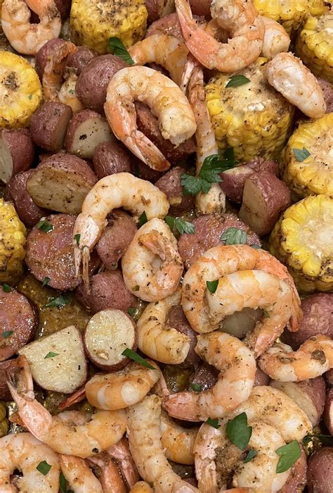Baked Shrimp Boil - Rose Thicket Farms