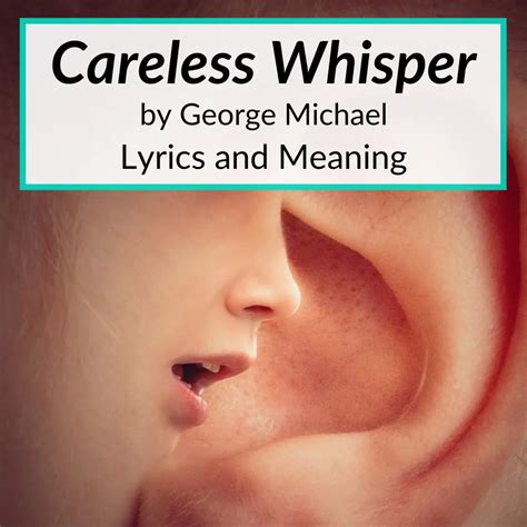 Careless Whisper Wham Lyrics