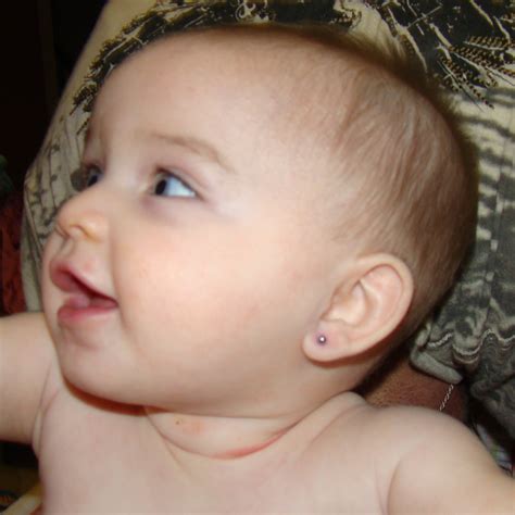 Our Dream Come True: Baby Girl got her Ears Pierced!