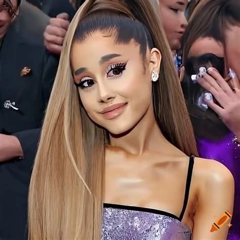 Futuristic rendition of ariana grande on Craiyon