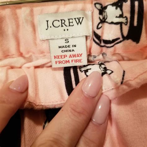 J. Crew Pink PJ Pants Frenchie Dogs Small Pink Black... - Depop
