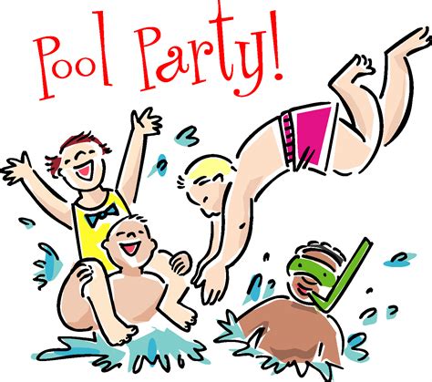 Pool Party Clip Art Free - Cliparts.co