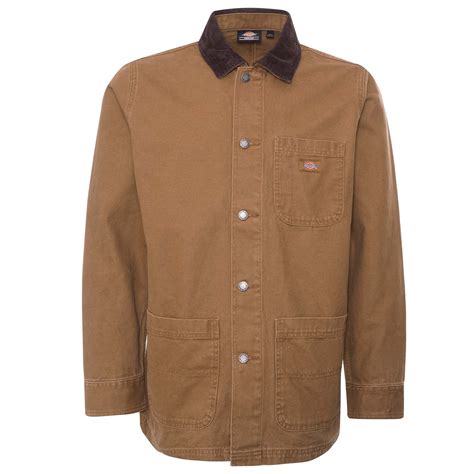 Dickies Duck Canvas Chore Jacket - Brown - DK0A4XMJC-BRN CHORE JKT