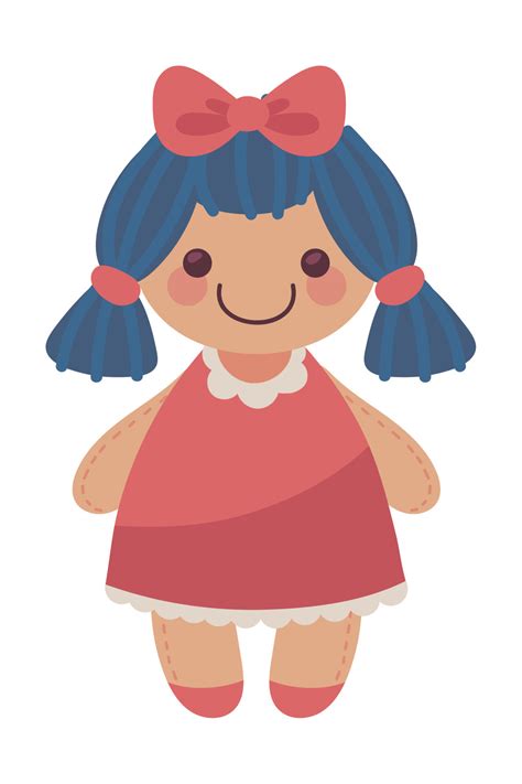 Doll Vector Art, Icons, and Graphics for Free Download