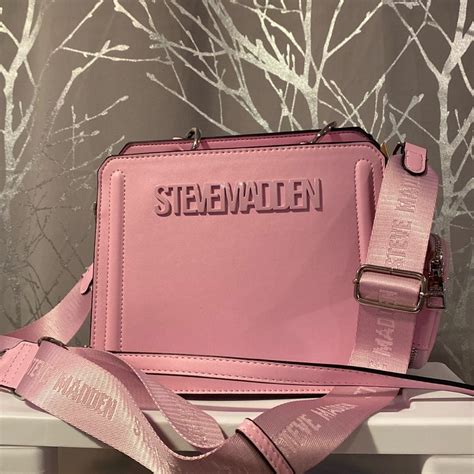 BNWT Steve Madden Viral Pink Bevelyn Satchel | Satchel bags crossbody, Girly bags, Steve madden bags