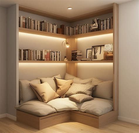 Pin by Aurelia Malkin on Book Nook in 2025 | Bedroom interior, Home library rooms, Home interior ...