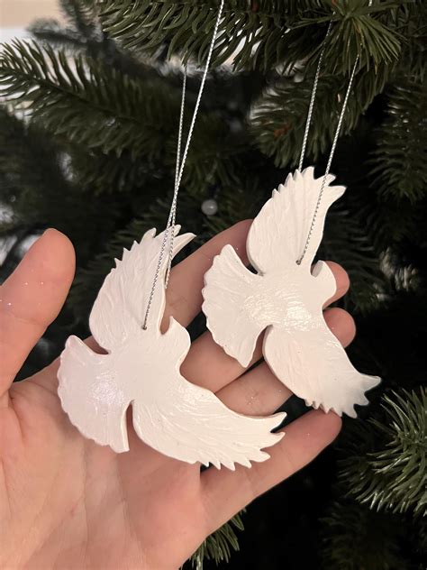 Home Alone Doves Two Turtle Doves Holiday Decor Christmas Ornament ...