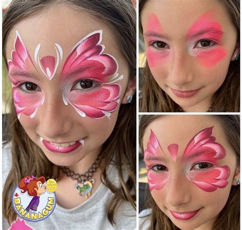 Butterfly | Face painting designs, Girl face painting, Face painting