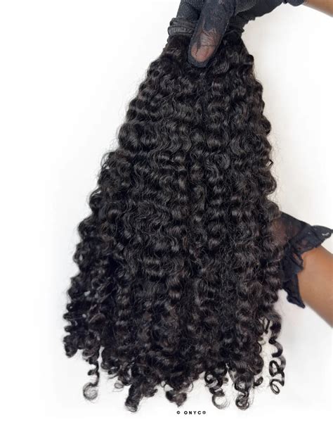 Indian Kinky Curly Hair Bundles – Water Kinky Curly Human Gair