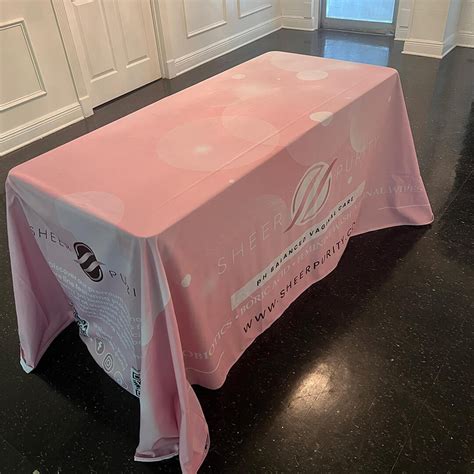 Trade Show Table Covers - Custom Made Trade Show Booths