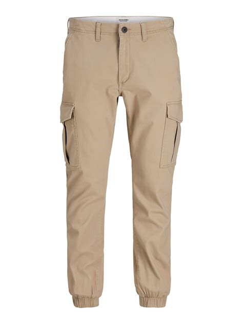 Slim Fit Cargo trousers | Beige | Jack & Jones®